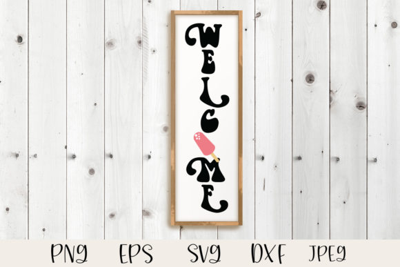 Download Welcome Summer Sign Svg, Summer Cut File - Premium Bundle